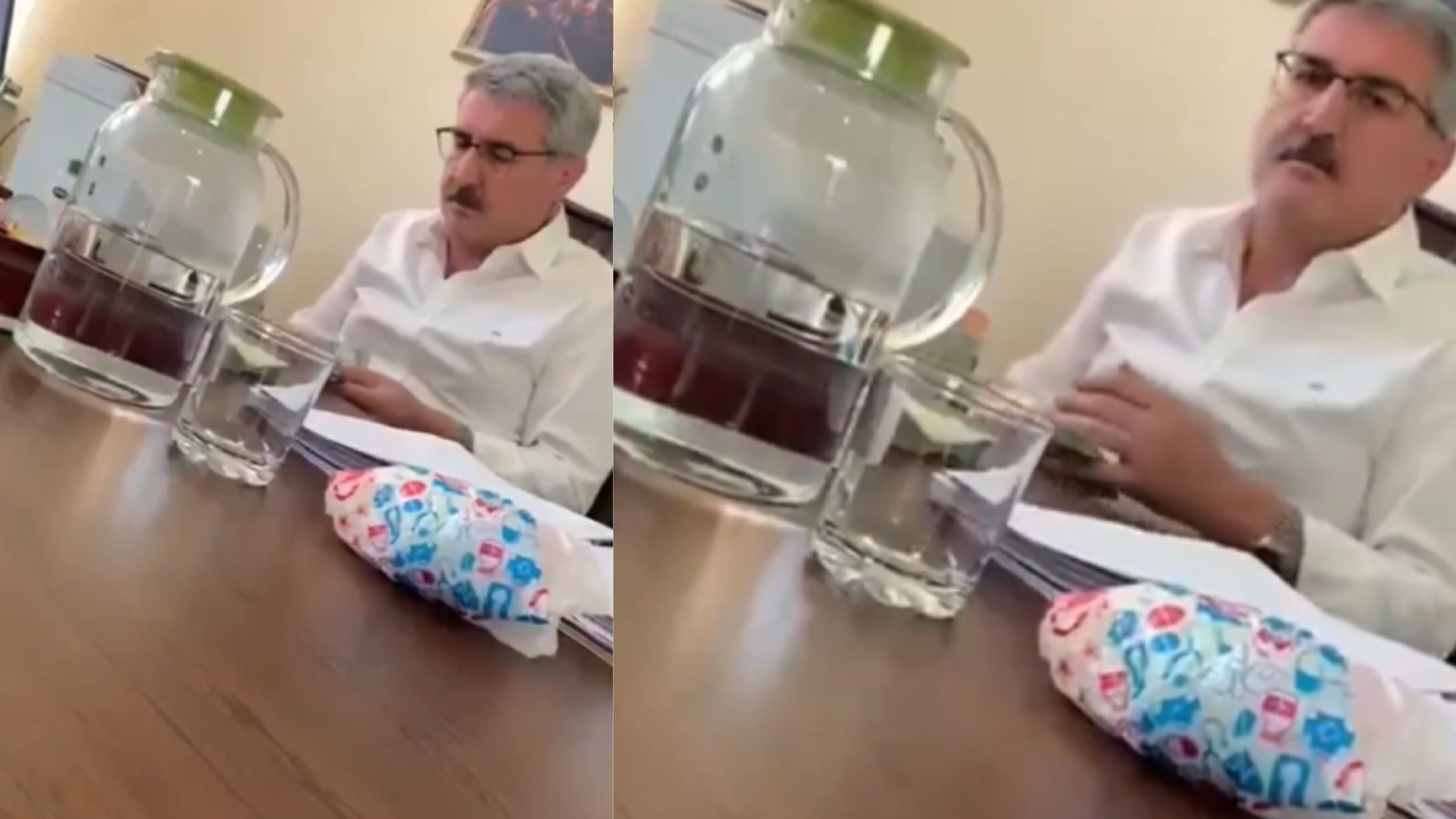 O Anlar Sosyal Medyada Hizla Yayildi