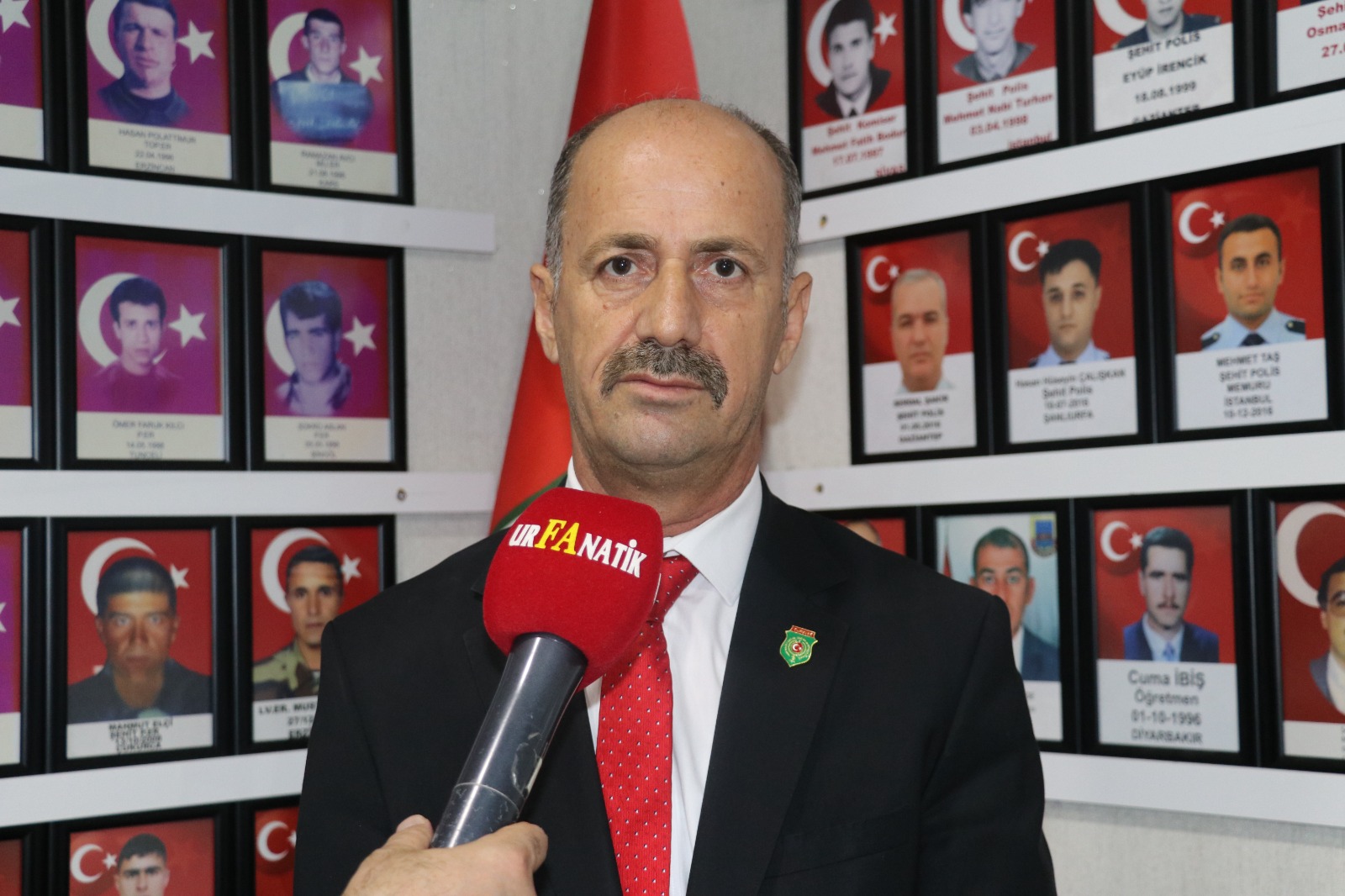 Şanlıurfa Türkiye Harp Malulü Gaziler Şehit Dul Ve Yetimleri Derneği Şanlıurfa Şube Başkanı Mehmet Yavuz,