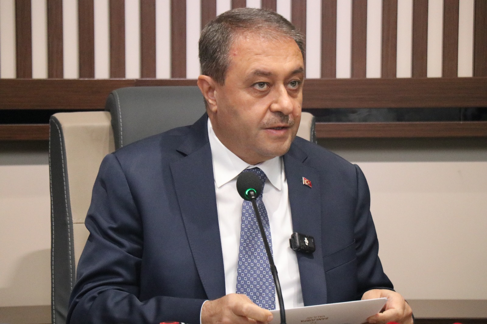 Şanlıurfa Valisi Asayiş Toplantısı