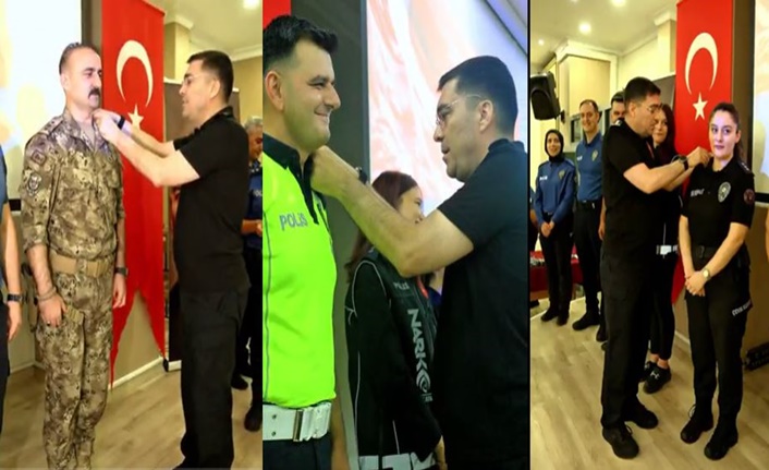 Şanlıurfa’da 105 Emniyet Personeli Bir Üst Rütbeye Terfi Etti (2)