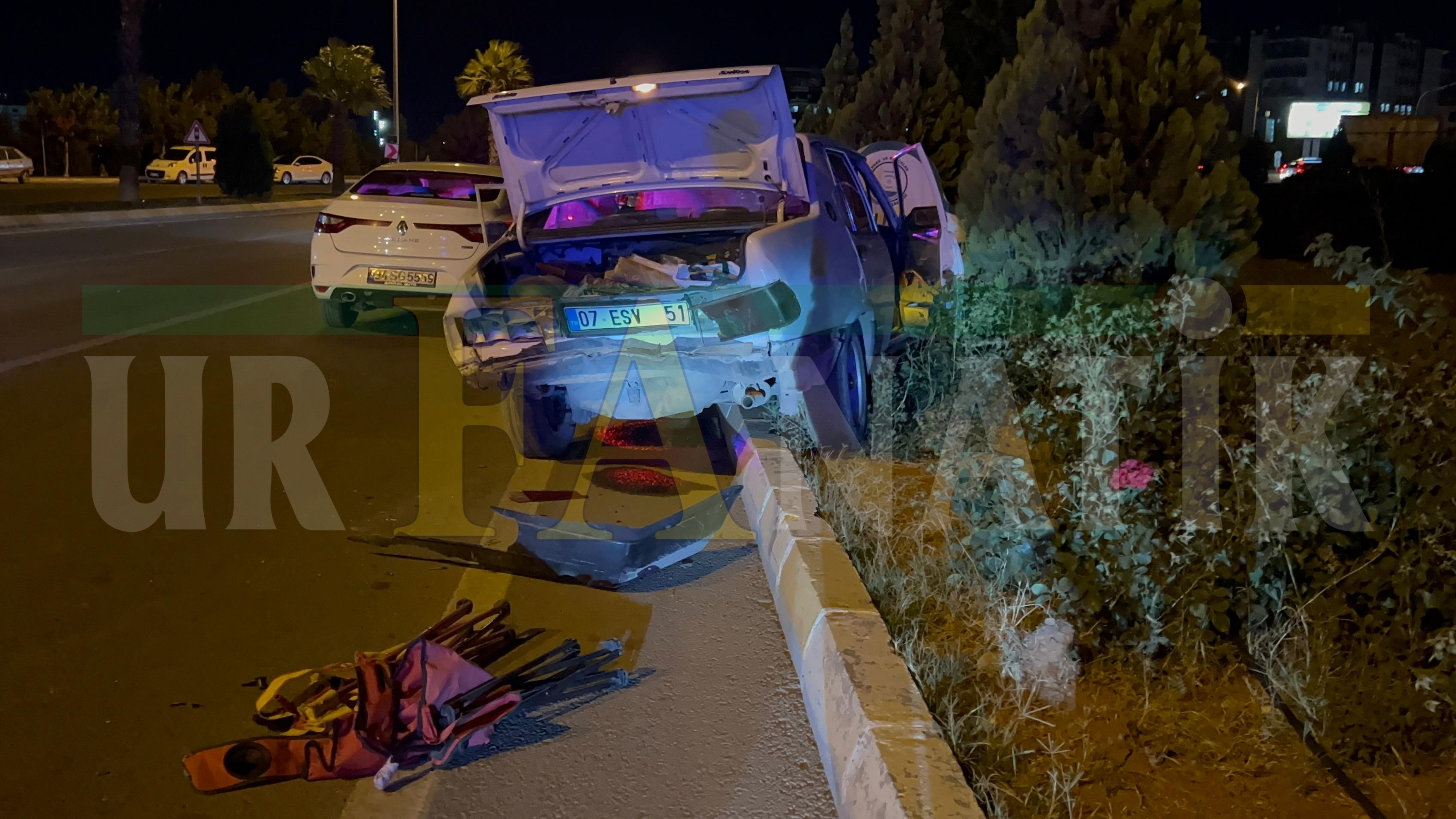 Şanlıurfa’da İki Otomobil Çarpıştı Yaralanan Olmadı! (2)