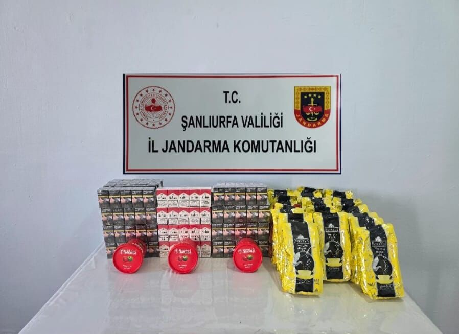 Şanlıurfa’da Jandarmadan Şok Uygulama Binlerce Kaçak Sigara Ele Geçirildi-1