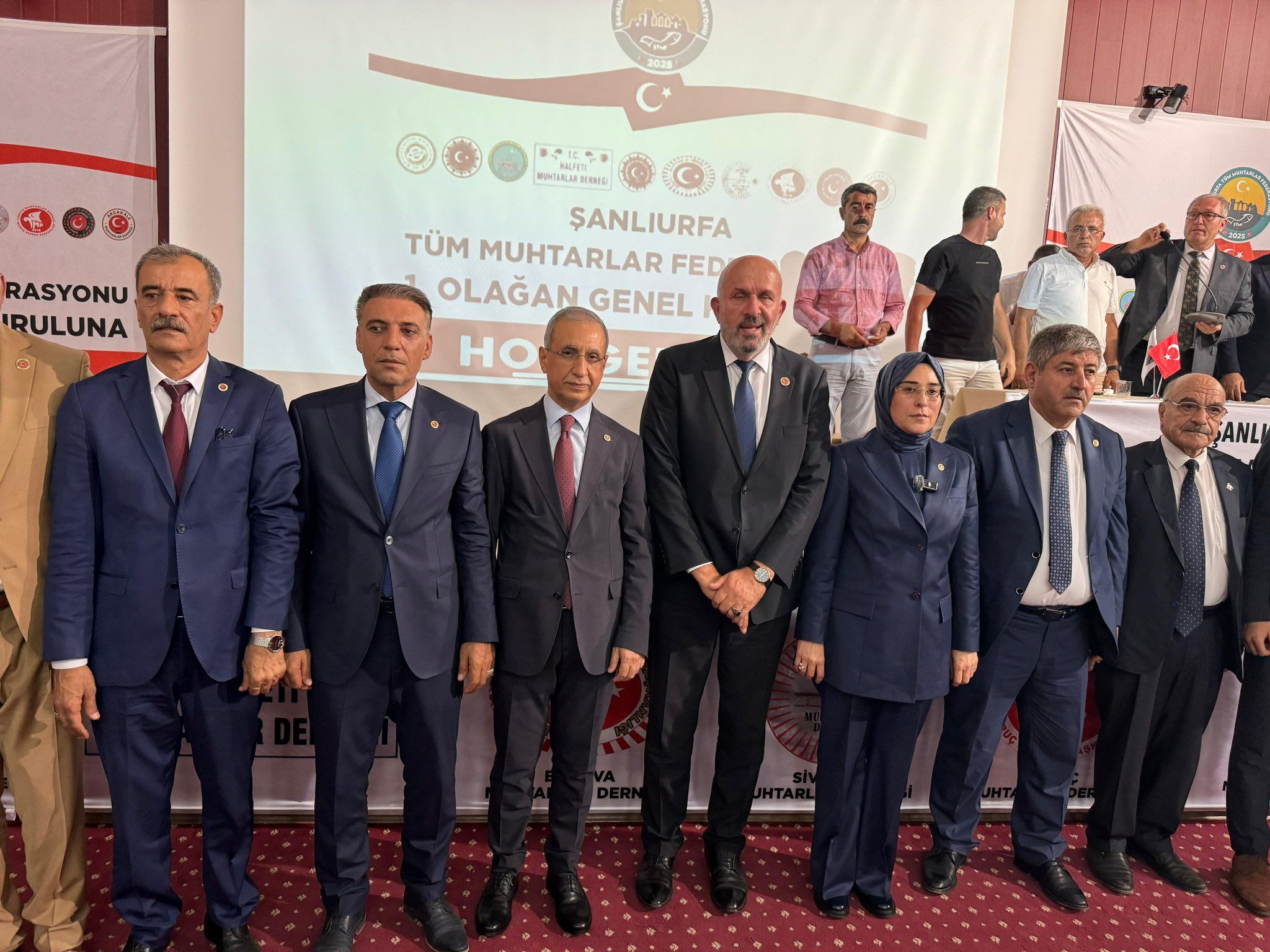 Şanlıurfa’da Muhtarlar Federasyonu 1. Genel Kurulu Yapıldı, Başkan Belli Oldu (3)