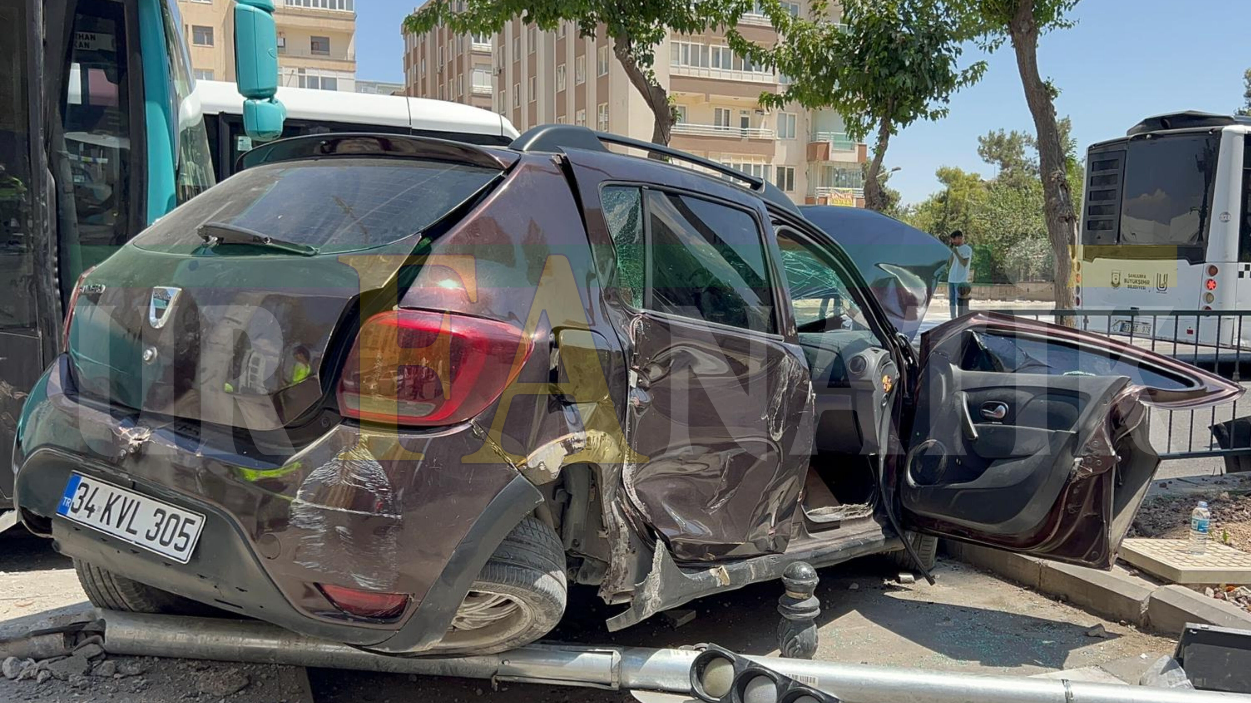 Şanlıurfa'nın En İşlek Caddesinde Ortalık Savaş Alanına Döndü (2)