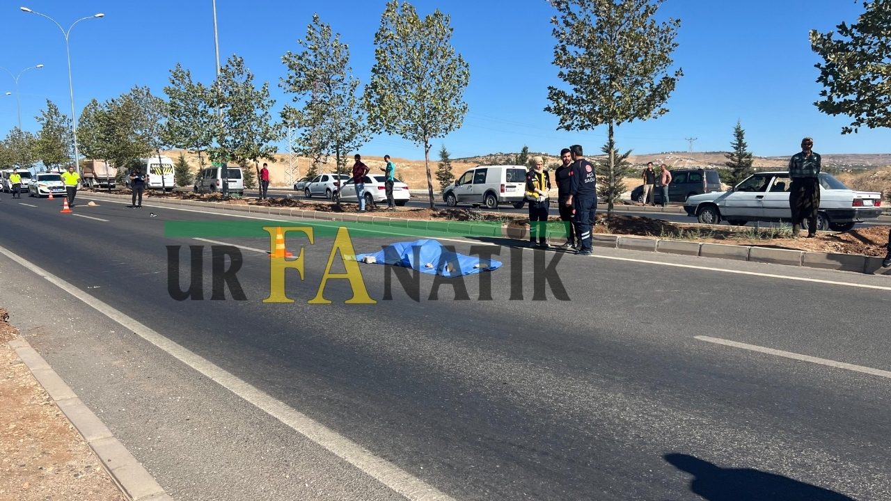Şanlıurfa’nın Haliliye Ilçesine Bağlı Devteyşti Mahallesi Kuzeybatı Çevre Yolunda Yayaya Otomobil Çarptı Yayaya Hayatını Kaybetti (2)