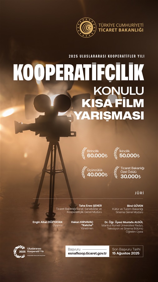 Ticaret Bakanlığı, Kooperatifçilik Konulu Fotoğraf Ve Kısa Film Yarışması
