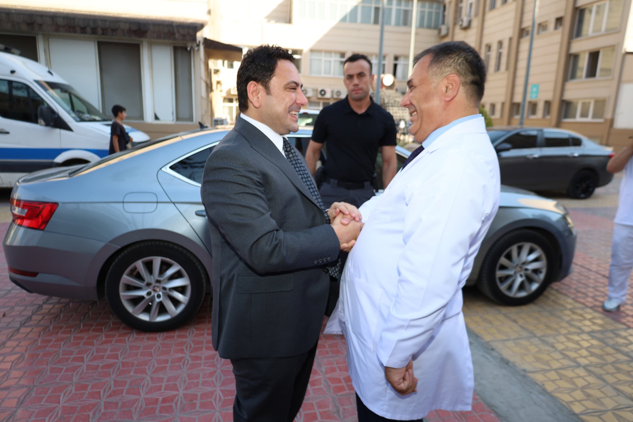 Yeni Başhekim, İlk Ziyaretini Kaymakam Şahin’den Aldı (2)