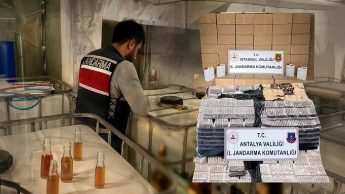 81 Ilde Eş Zamanlı Sahtekaçak Alkol Operasyonu