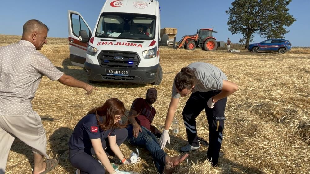 “Benim Ciğerim Yandı” Diyen Şanlıurfa’lı Tır Şoförü, Yangında Yaralandı (3)