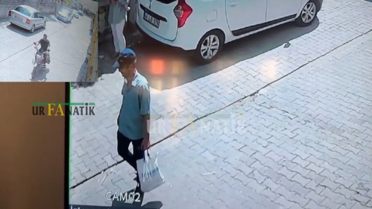 Gündüz Vakti Hırsızlık Kamerada! Eyyübiye’de 1 Motosiklet Çalındı (2)