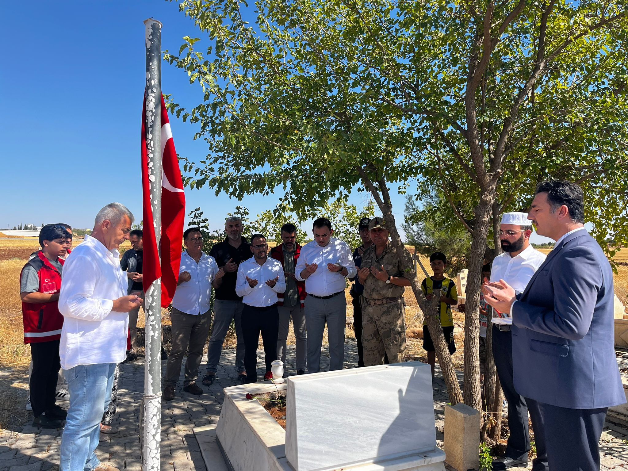 Hilvan’da Şehit Habib Bebe Dualarla Anıldı