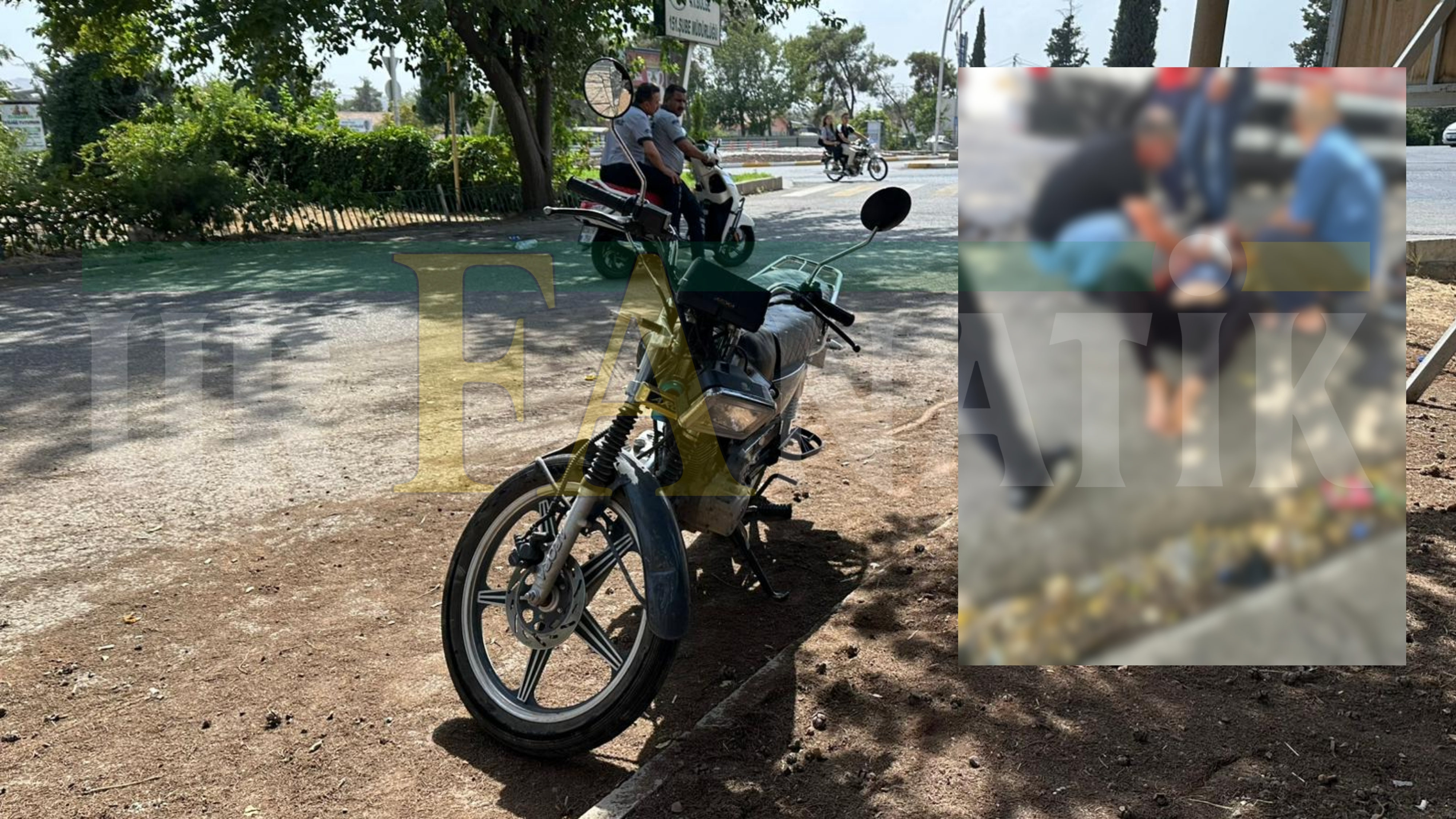 Haliliye'de Otomobil Ile Motosiklet Çarpıştı 1 Kişi Ağır Yaralandı! (2)