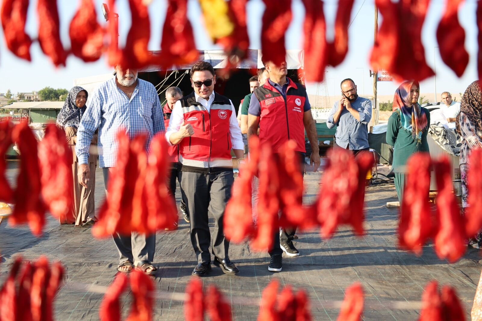 Haliliye’de Urfa İsotu Üretim Alanları Denetimden Geçti (1)
