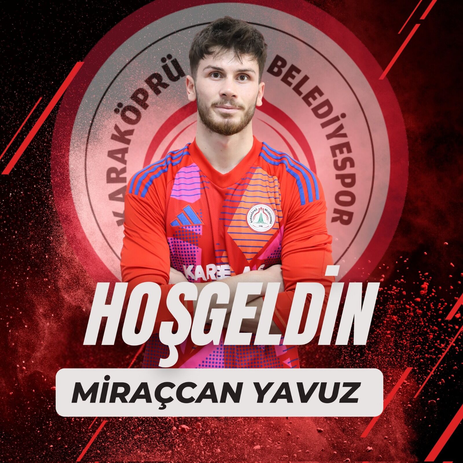 Karaköprü Belediyespor, Kaleci Miraçcan Yavuz Ile Sözleşme İmzaladı