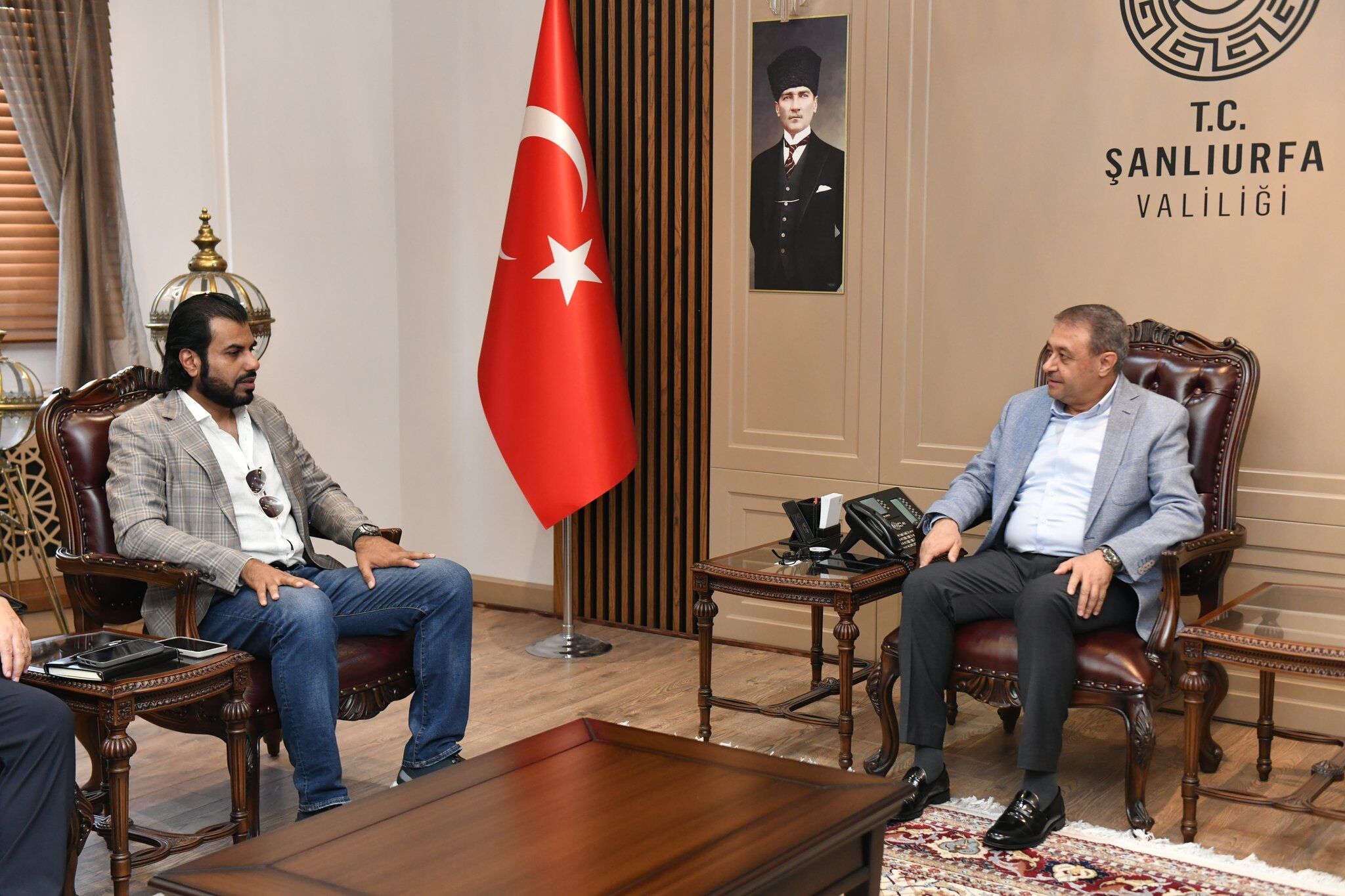 Katar Kraliyet Ailesi Üyesi Şeyh Al Thani’den Şanlıurfa’ya Ziyaret (1)