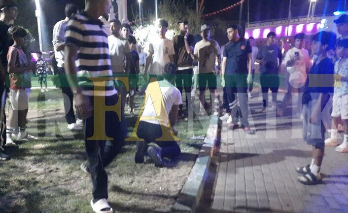 Madde Etkisindeki Genç Hastaneye Kaldırıldı (1)