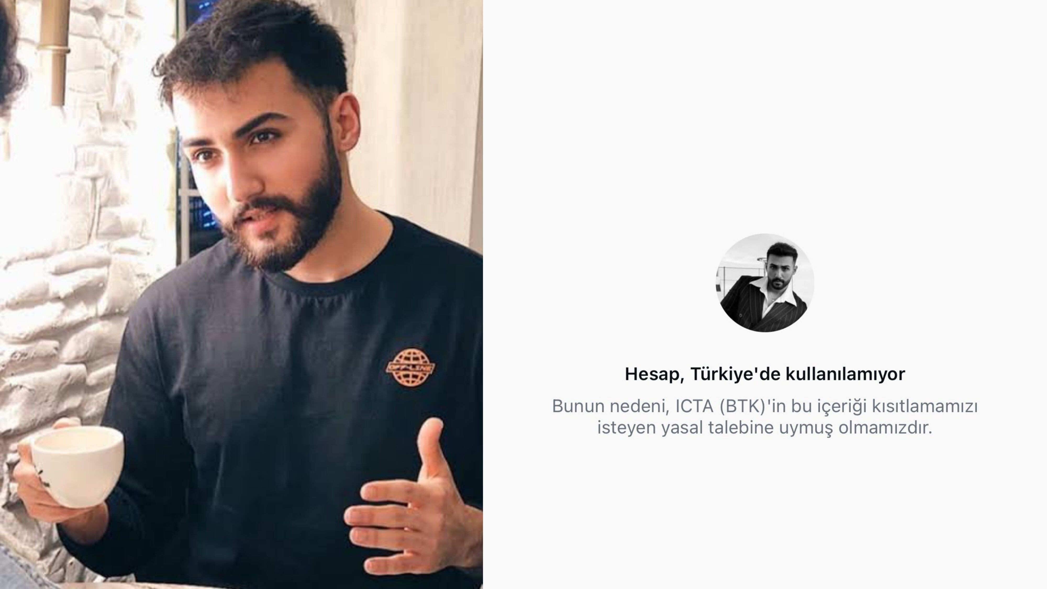 Mert Sarı Hesabına Kısıtlama