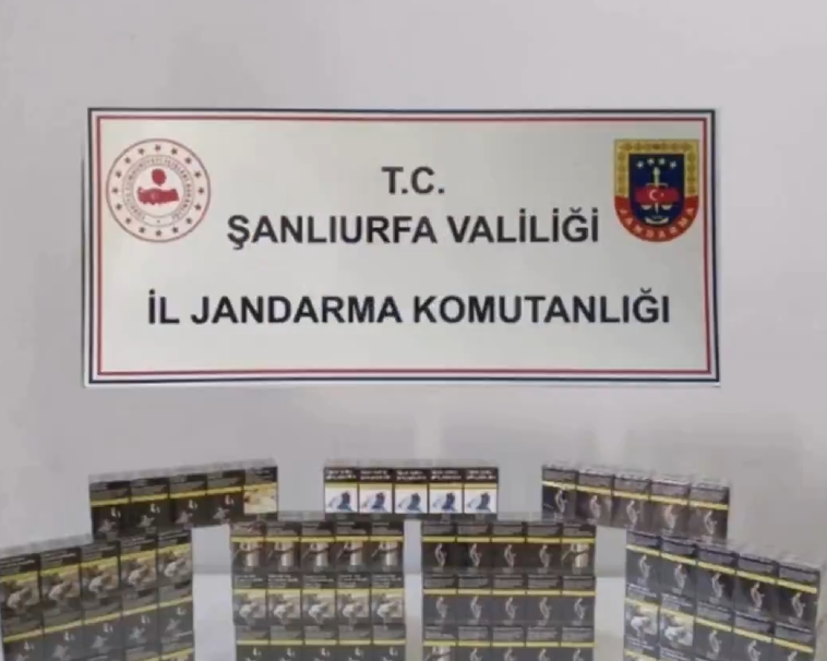 Şanlıurfa’nın Viranşehir İlçesinde Sigara Ele Geçirildi