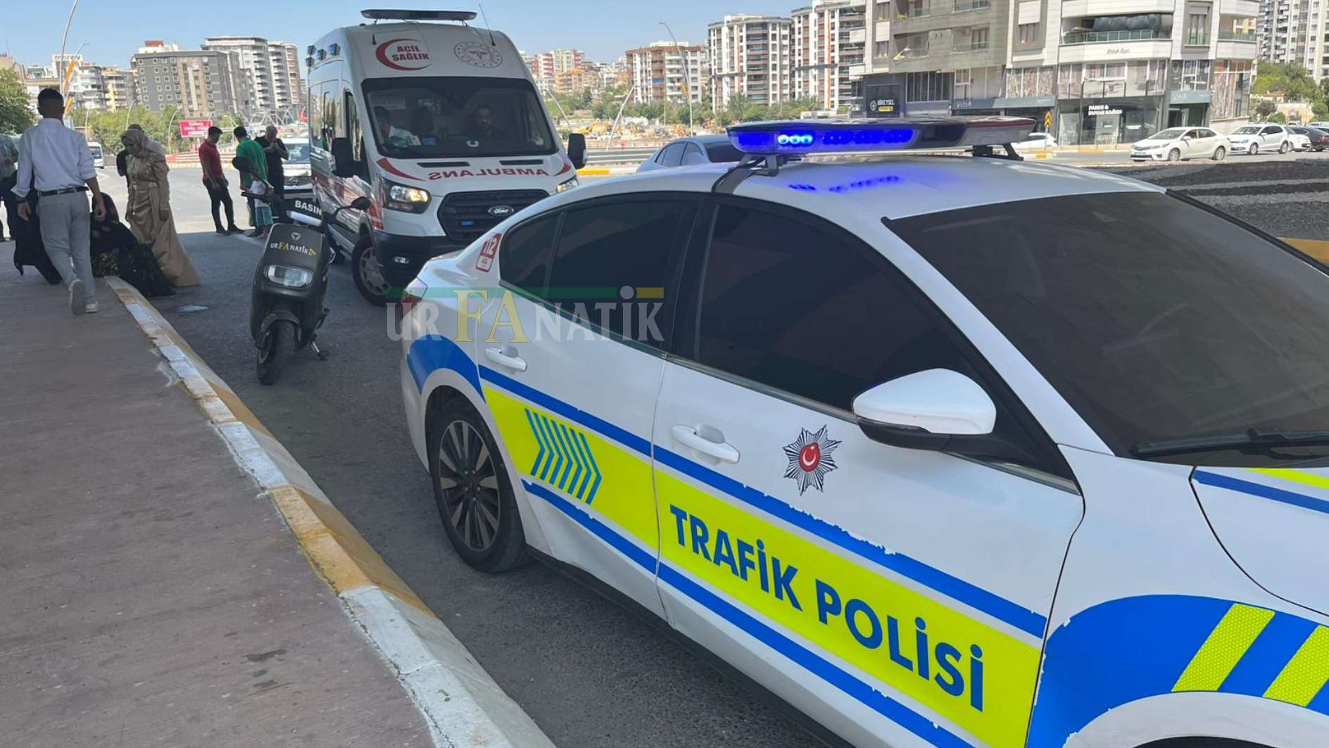 Trafik Kazası Go Petrolde