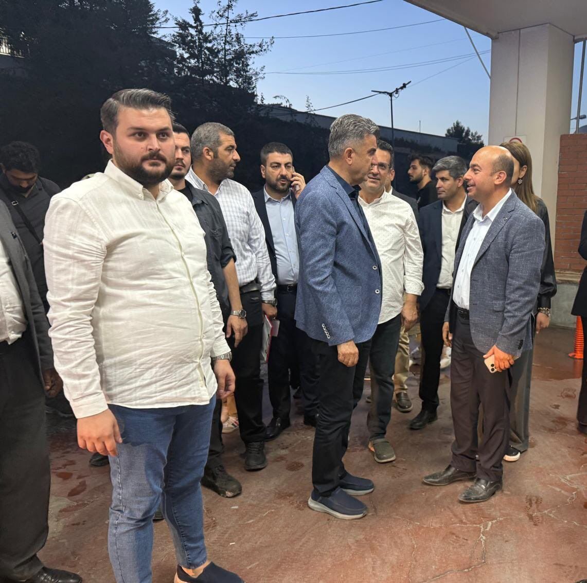 Ak Parti Şanlıurfa Heyeti Kazazedeleri Hastanede Ziyaret Etti, Yetkililerden Bilgi Aldı (7)