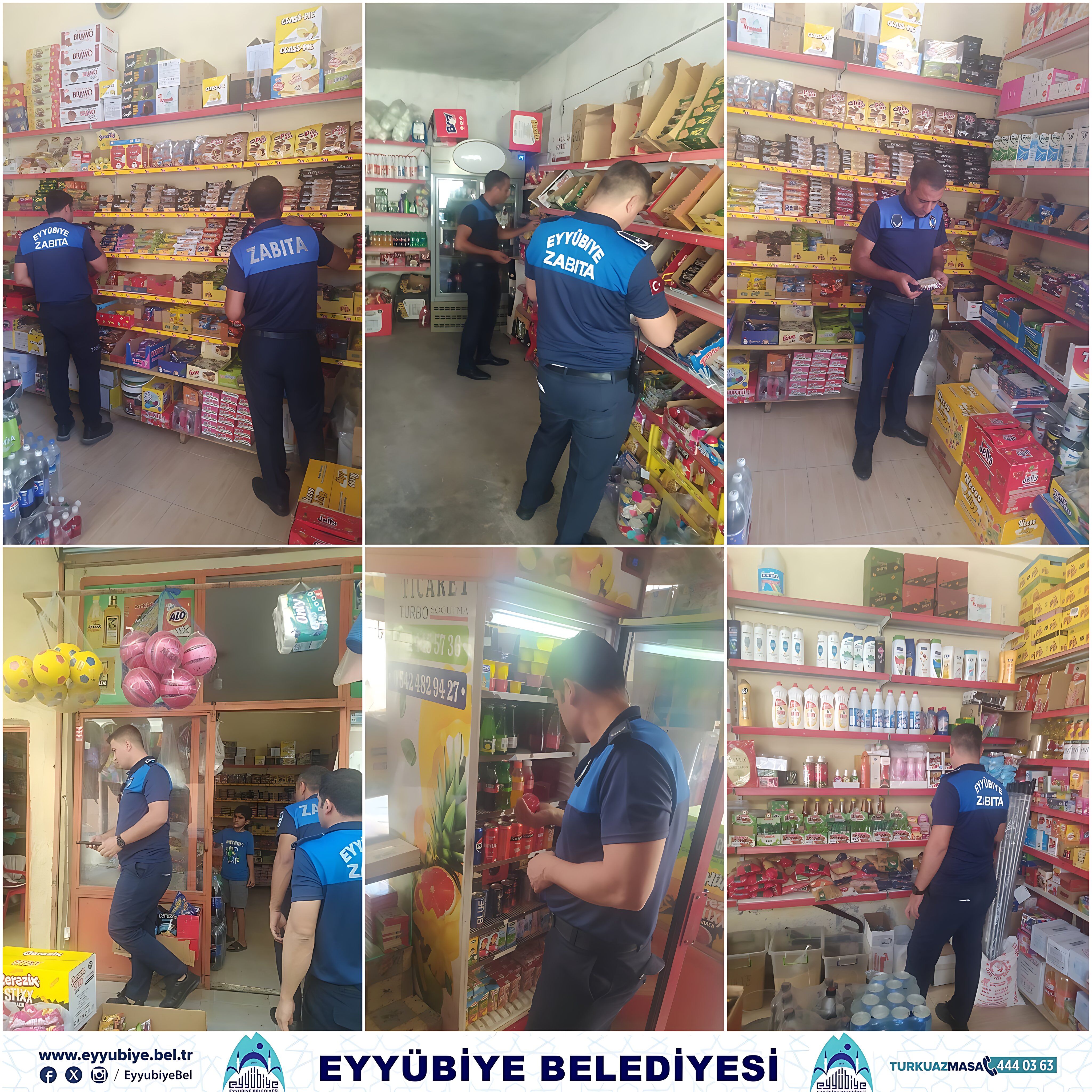 Eyyübiye Belediyesi’nden Market Denetiminde Kararlı Adım Son Kullanma Tarihi Geçmiş Ürünlere Ceza!