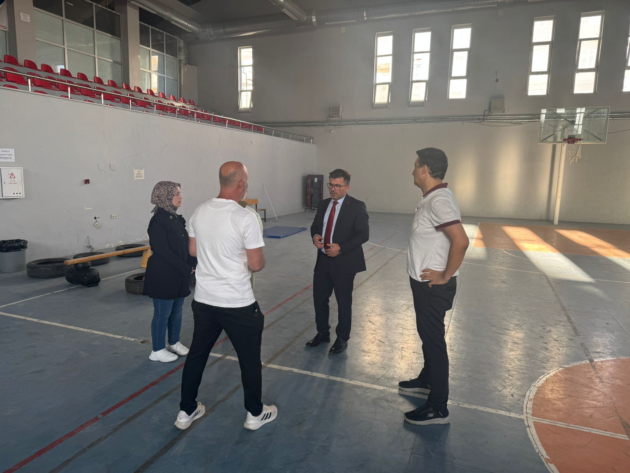 İl Müdürü Yazıcı Halfeti’de Personelle Buluştu, Sahayı İnceledi"