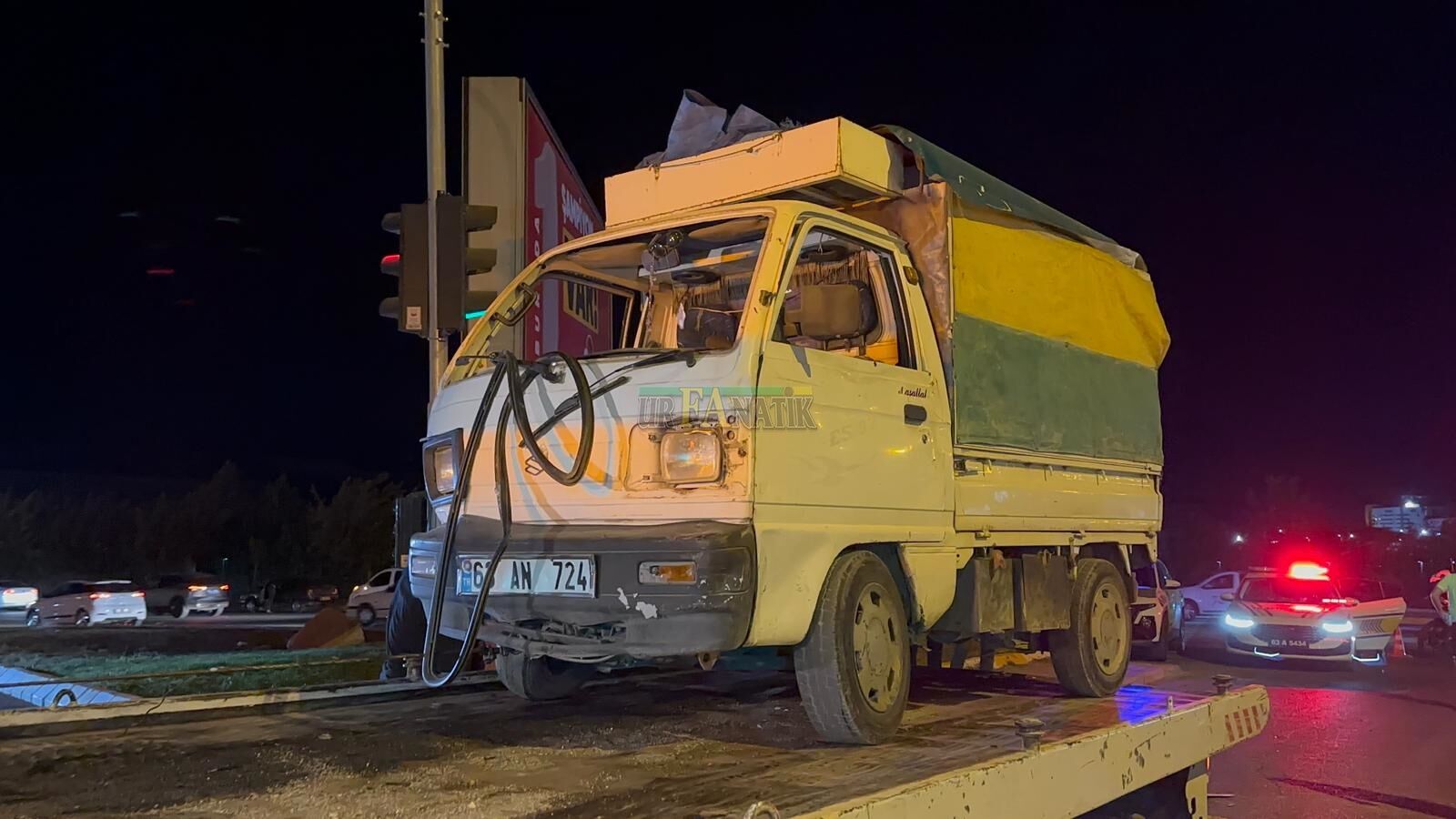 Haliliye’de 3 Araç Birbirine Girdi, Ortalık Savaş Alanına Döndü! (6)