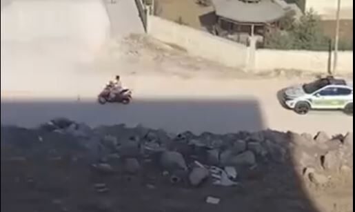 Karaköprü’de Nefes Kesen Polis Kovalamacası Kameraya Yansıdı (2)