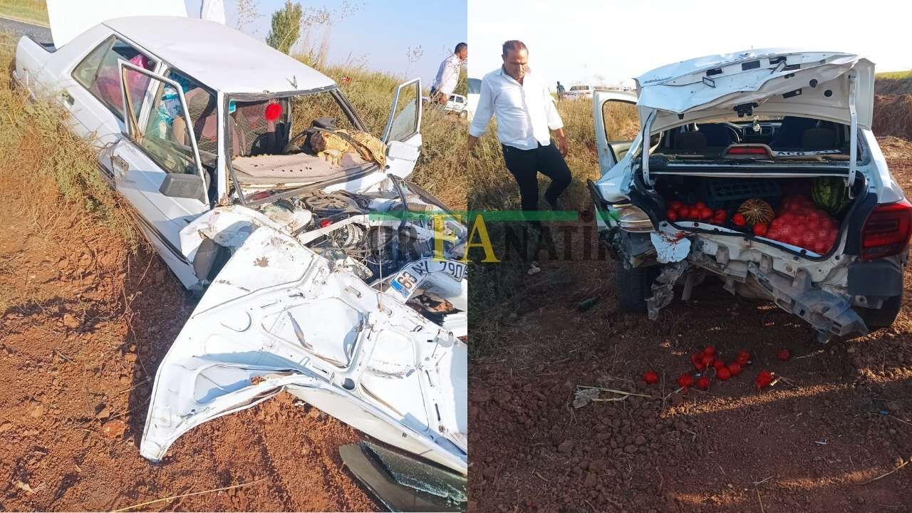 Şanlıurfa Akçakale Yolunda Kaza! (2)