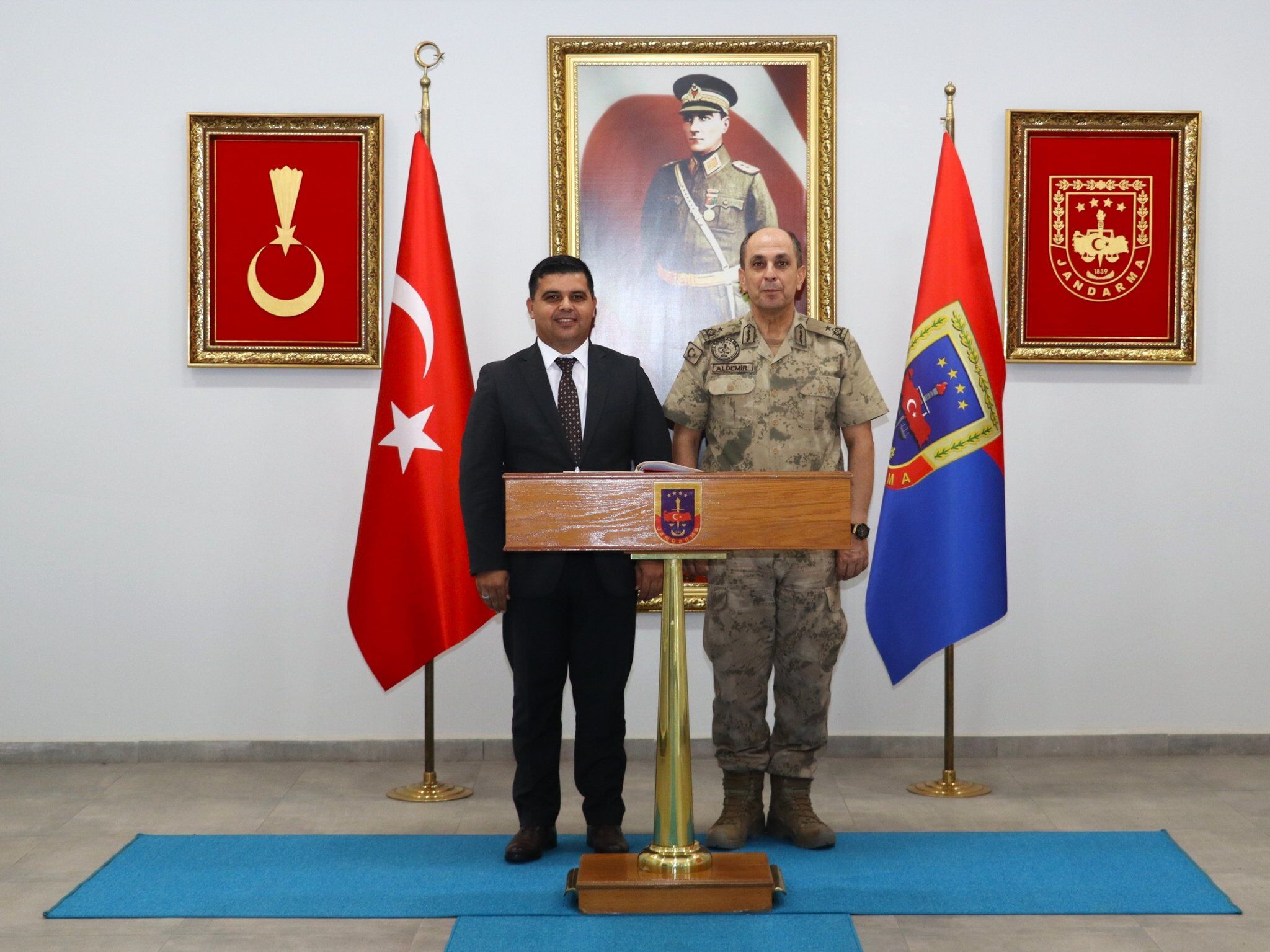Tuğgeneral Ali Naci Aldemir, Suruç, Birecik Ve Akçakale Kaymakamlarını Ağırladı (2)