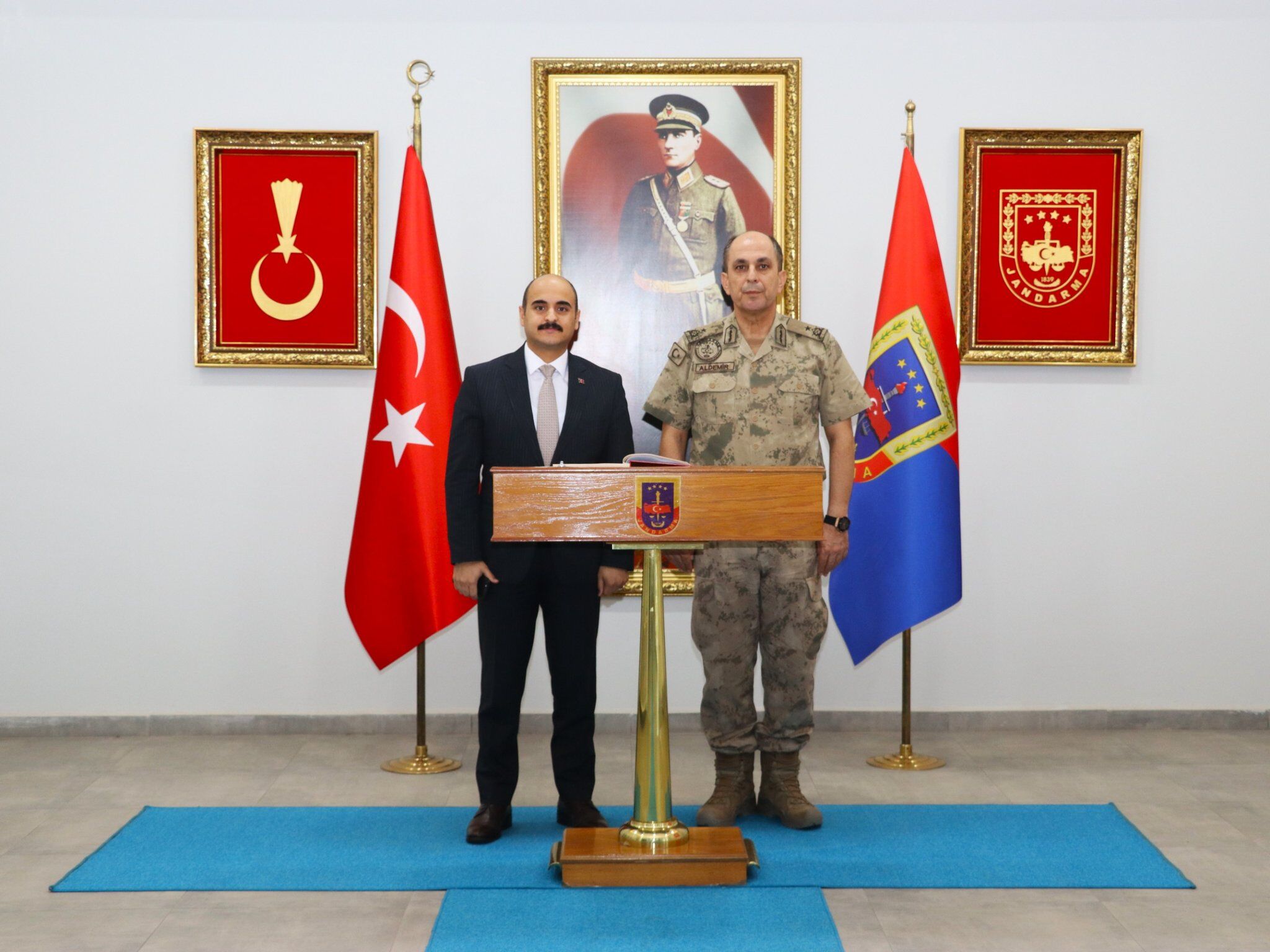 Tuğgeneral Ali Naci Aldemir, Suruç, Birecik Ve Akçakale Kaymakamlarını Ağırladı (3)