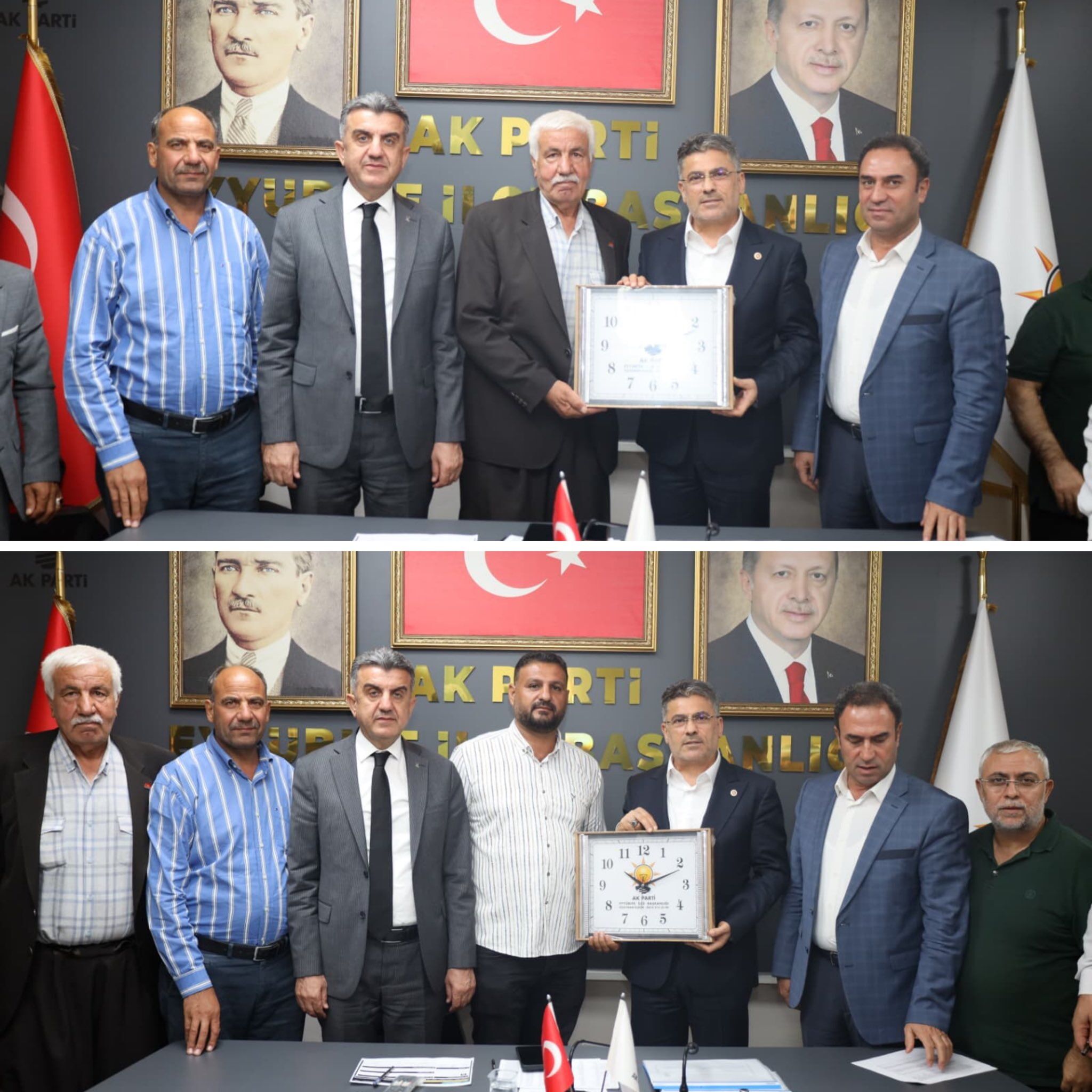 Ak Parti Şanlıurfa Koordinatörü Faruk Aytek, Eyyübiye Mahalle Başkanlarıyla Toplantıda Buluştu (2)