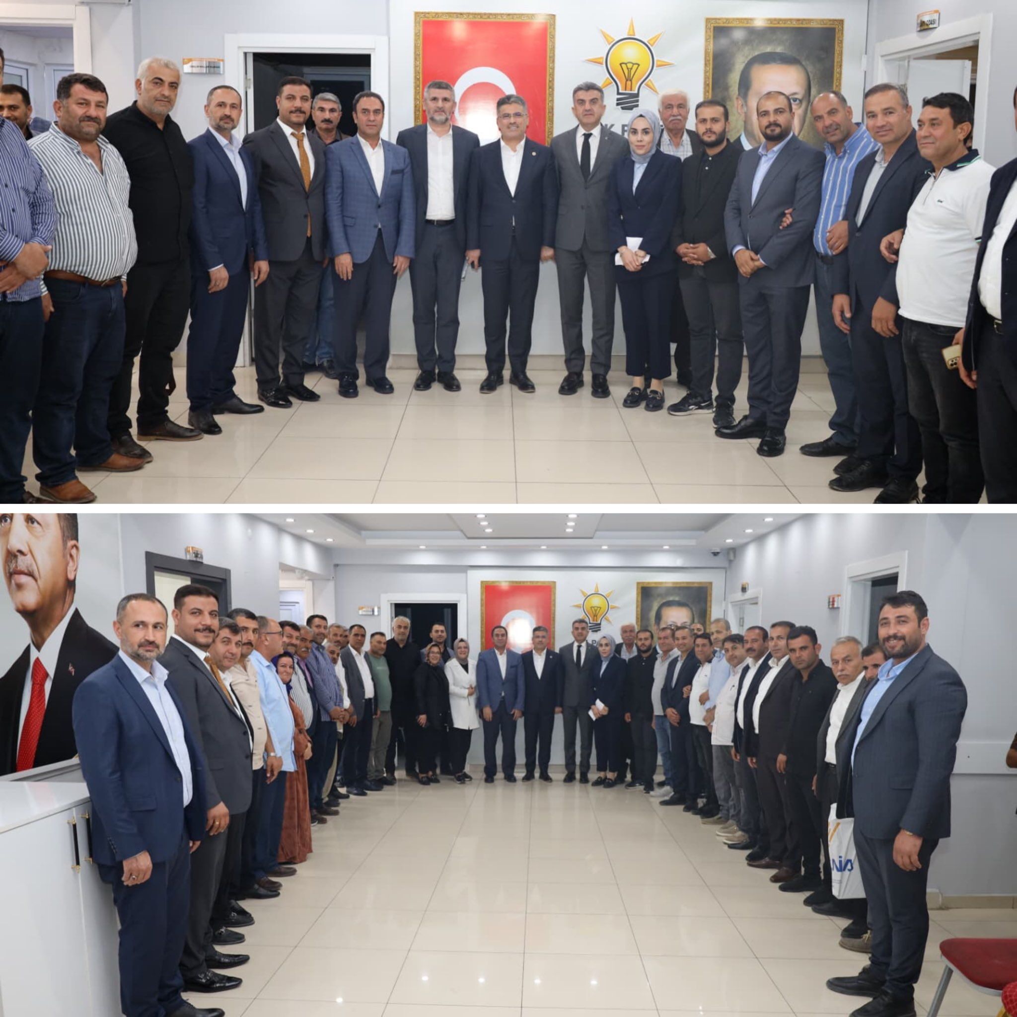 Ak Parti Şanlıurfa Koordinatörü Faruk Aytek, Eyyübiye Mahalle Başkanlarıyla Toplantıda Buluştu (4)