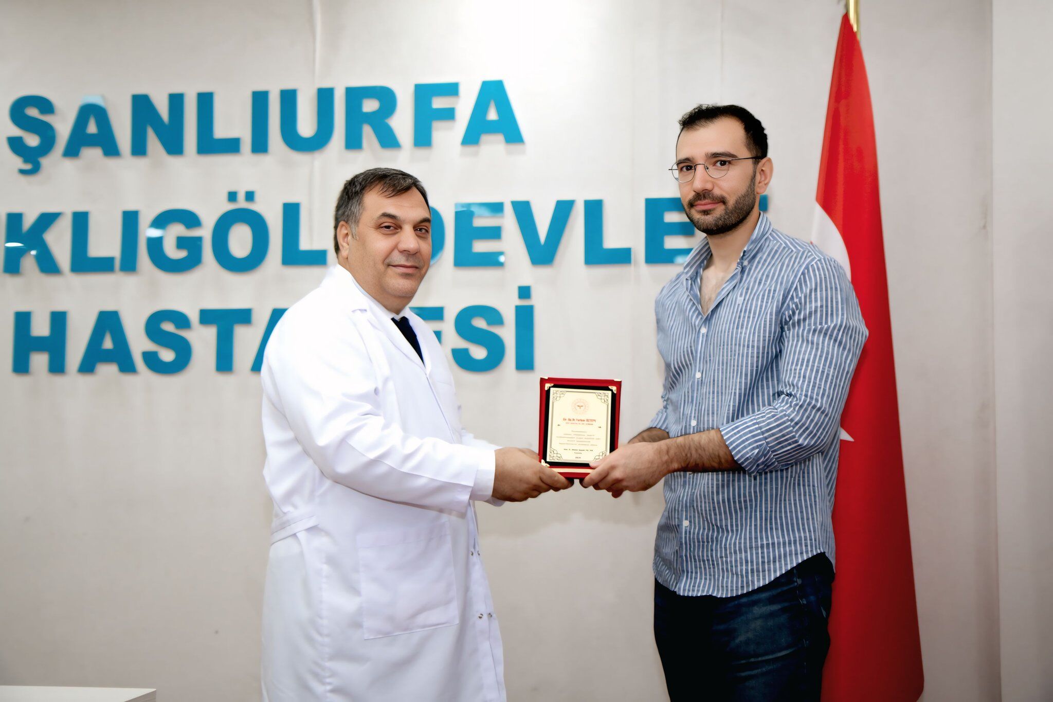 Balıklıgöl Devlet Hastanesi’nde Emekçiler Unutulmadı 1
