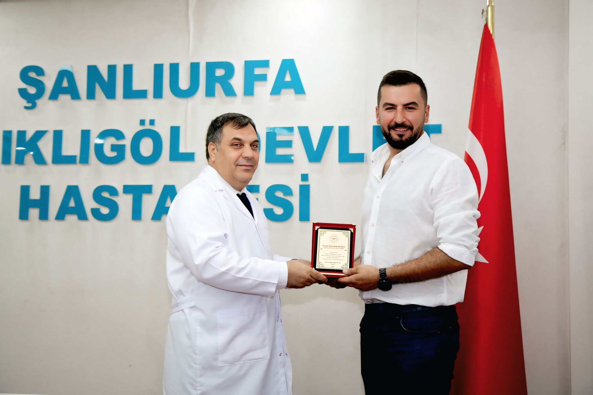 Balıklıgöl Devlet Hastanesi’nde Emekçiler Unutulmadı 2