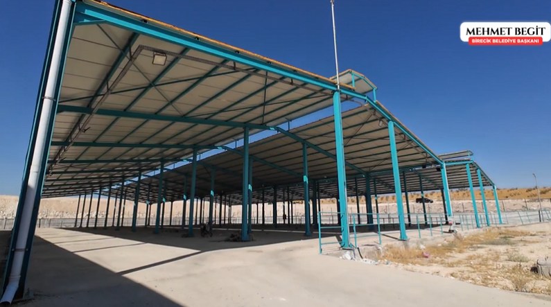 Birecik’te Hayvan Pazarı Çalışmaları Sona Yaklaştı Görsel 1