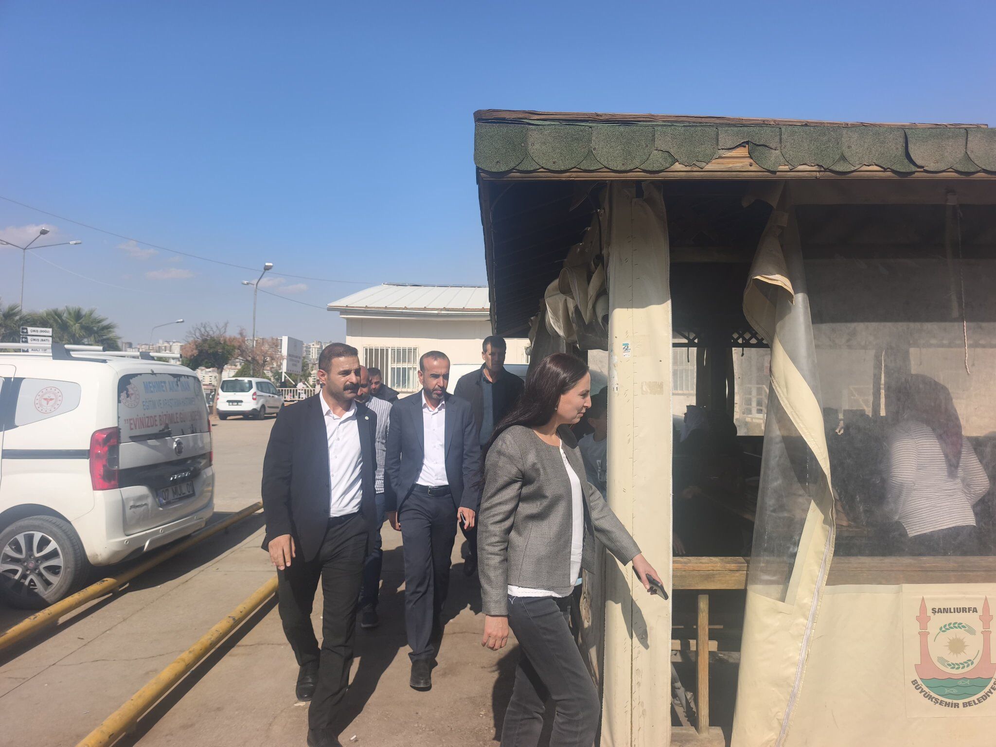 Dem Parti Hastane Ziyareti 1