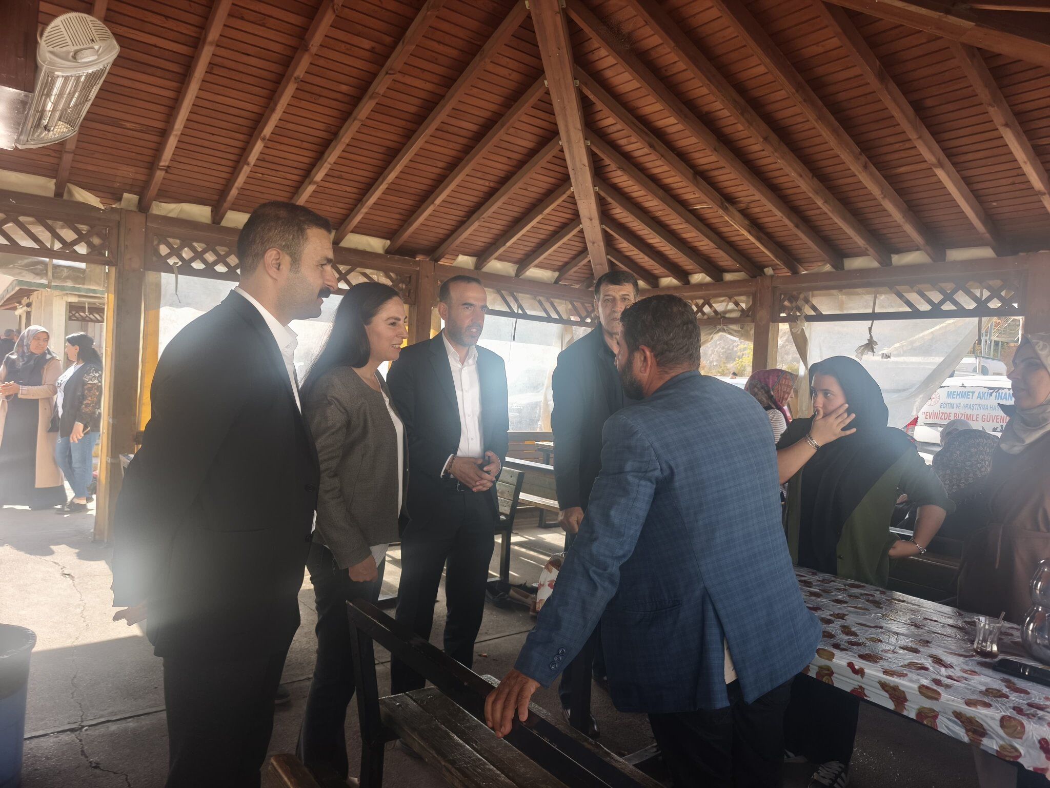 Dem Parti Hastane Ziyareti