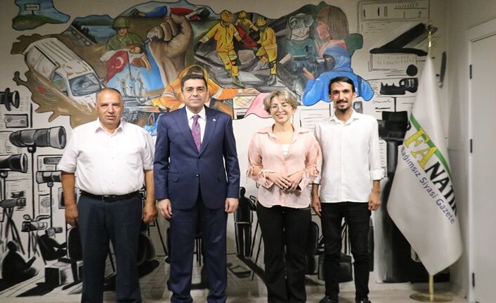 Şanlıurfa İl Emniyet Müdürü Atilla Aksoy, Rose Medya Grubu’nu Ziyaret Etti (1)
