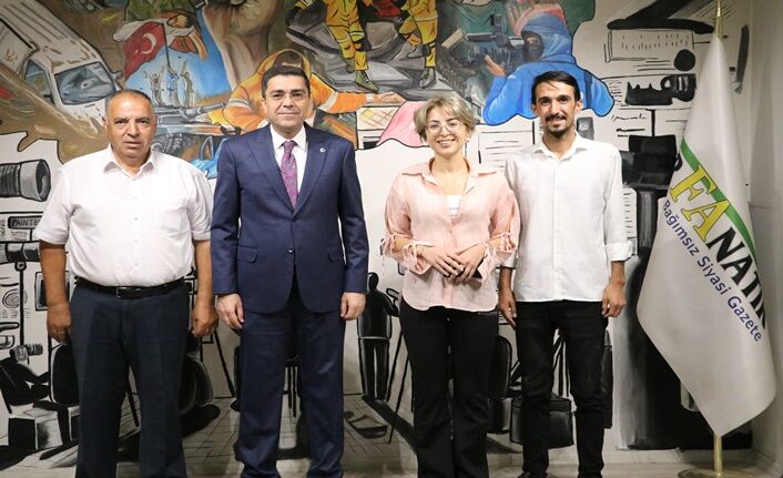 Şanlıurfa İl Emniyet Müdürü Atilla Aksoy, Rose Medya Grubu’nu Ziyaret Etti (2)