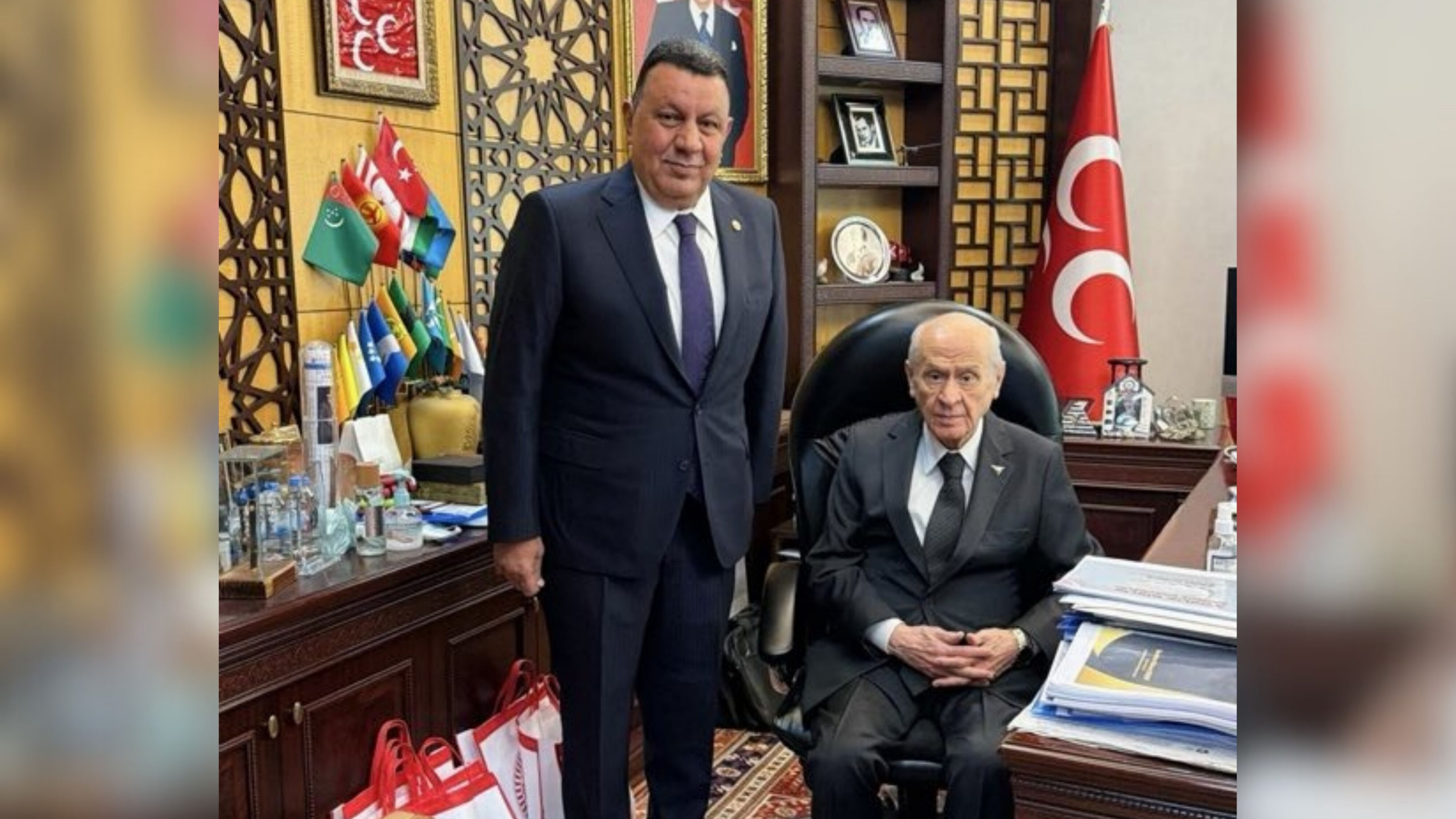 Şanlıurfa Milletvekili İbrahim Özyavuz’dan Genel Başkan Bahçeli’ye Ziyaret (5)