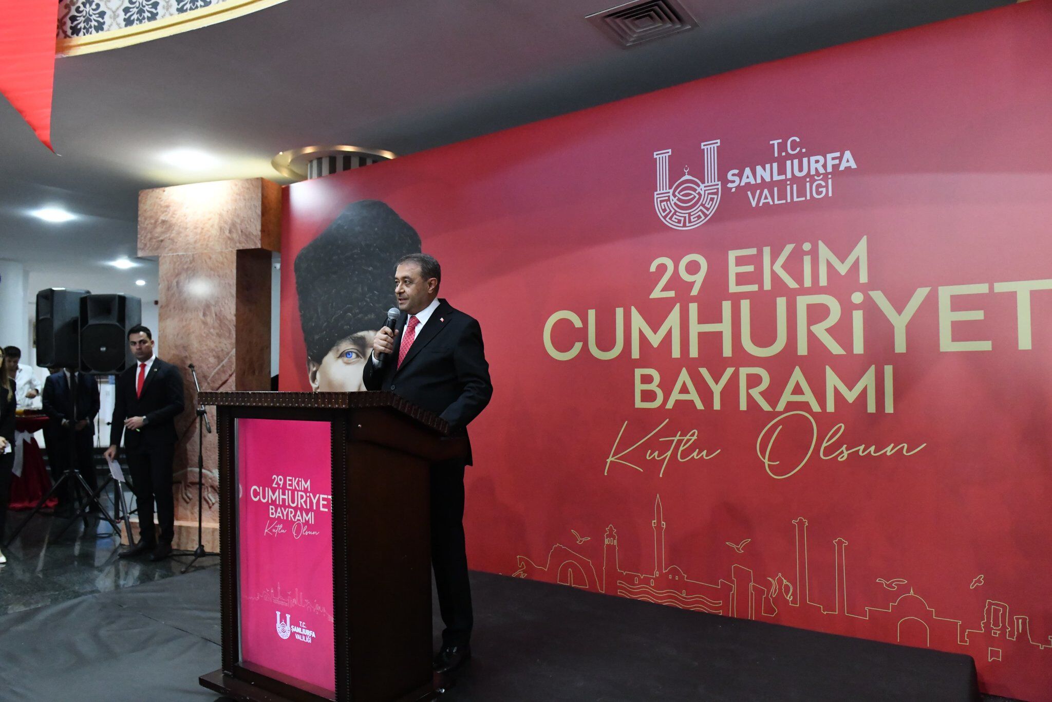 Şanlıurfa’da 29 Ekim Cumhuriyet Bayramı Resepsiyonu Düzenlendi (1)