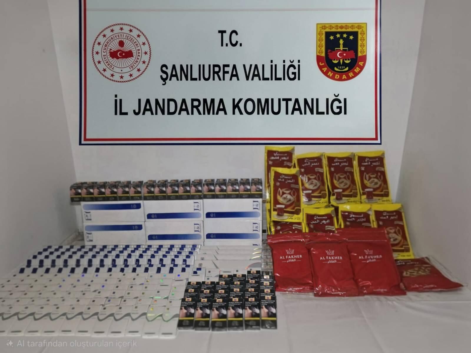 Şanlıurfa'da Kaçakçılık Operasyonu (1)
