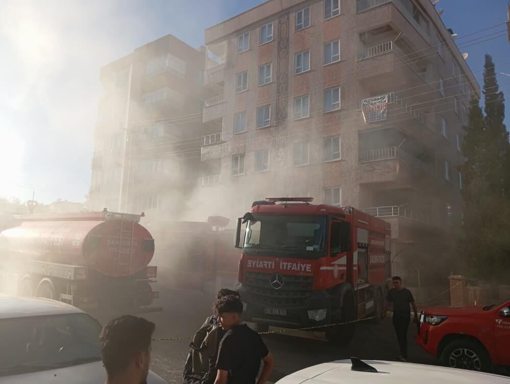 Şanlıurfa’da Medikal Depoda Korku Dolu Anlar (1)