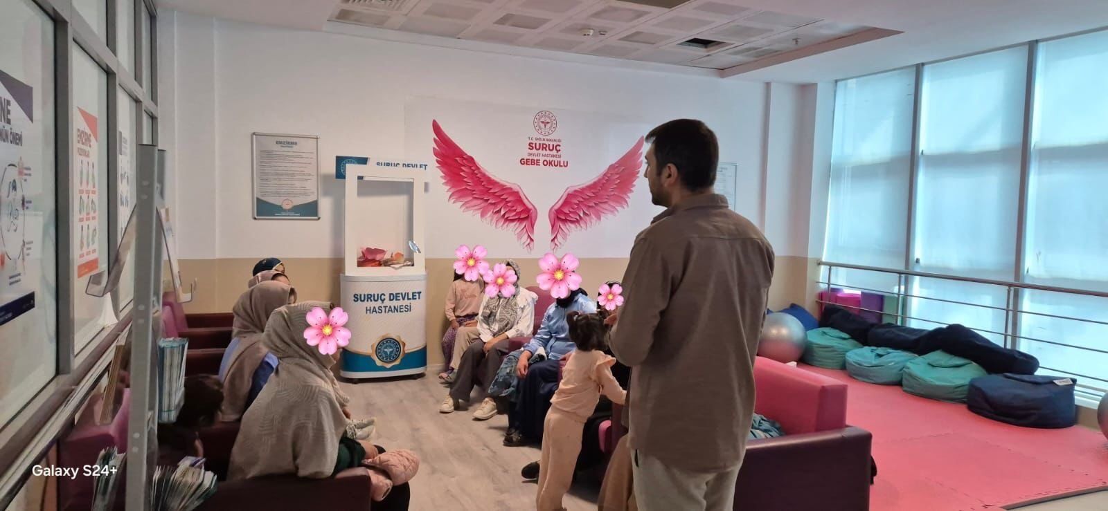 Suruç Devlet Hastanesi’nde Gebe Okulu Eğitimleri Devam Ediyor (2)