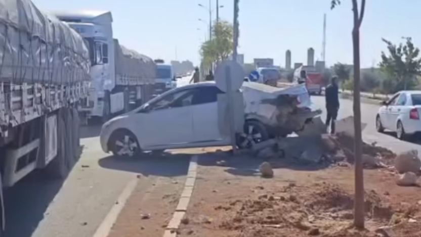Akçakale’de Trafik Kazası 2 Kişi Yaralandı (2)