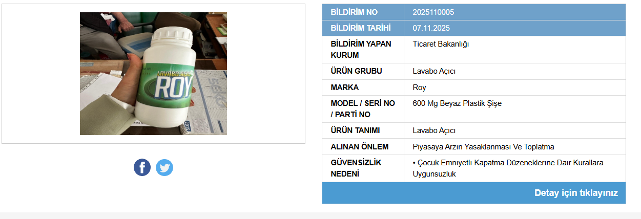 Bakanlık Harekete Geçti Bu Lavabo Açıcı Ve Pelüş Oyuncaklar Artık Satılamayacak