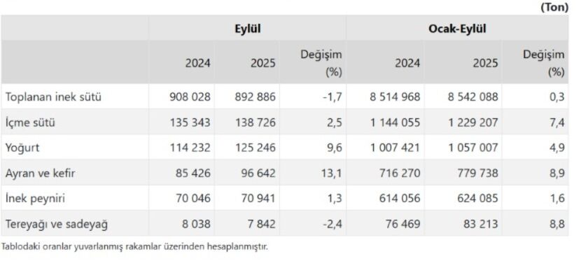 Bilgi Süt Tuik