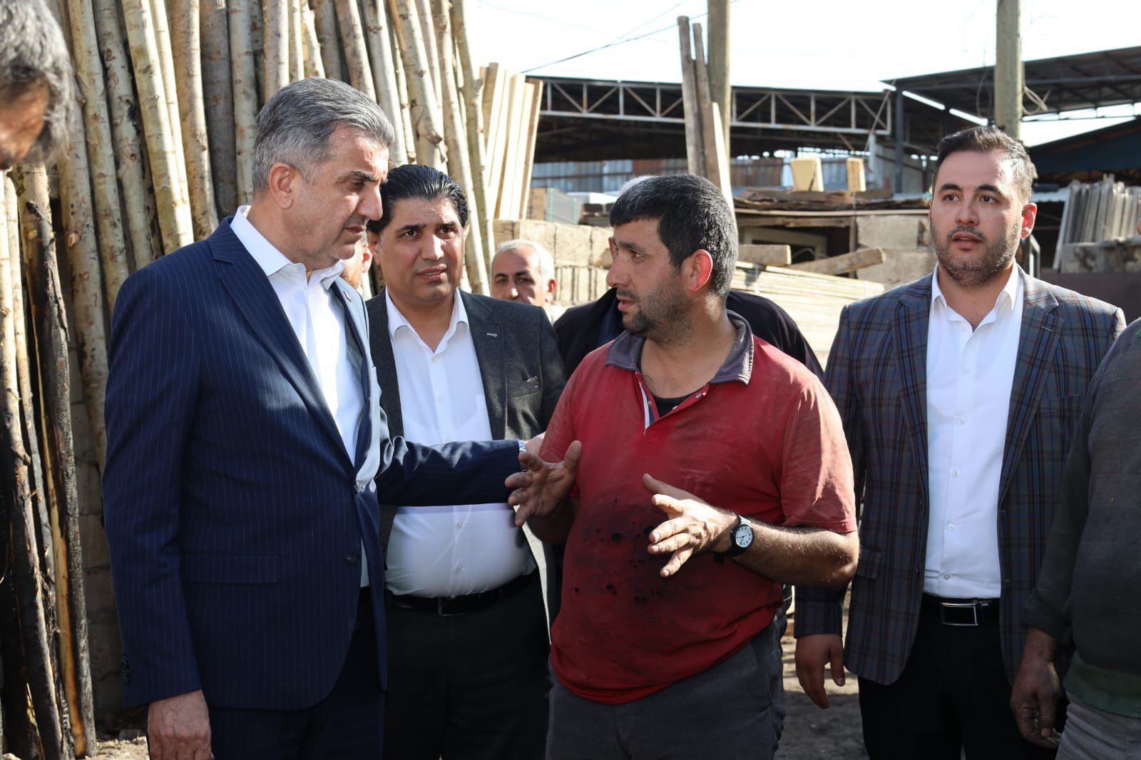 Günbegi Odun Pazarcı Esnafı Ziyareti