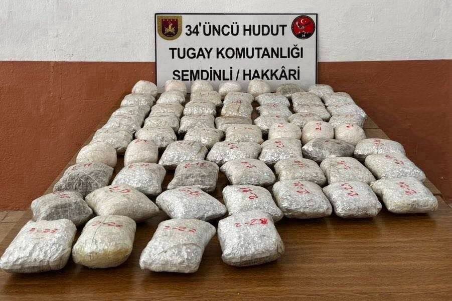 Hudut Kartallarından Kaçakçılara Geçit Yok Kilolarca Ele Geçirildi!